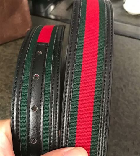 tan green and red gucci belt|Gucci straps green and red.